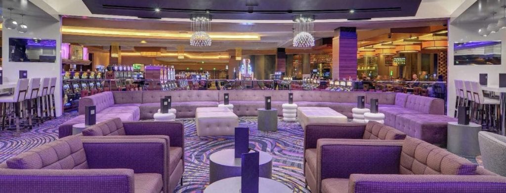 MGM Grand Casino Detroit Lounge Area on Michigan Area Casinos
