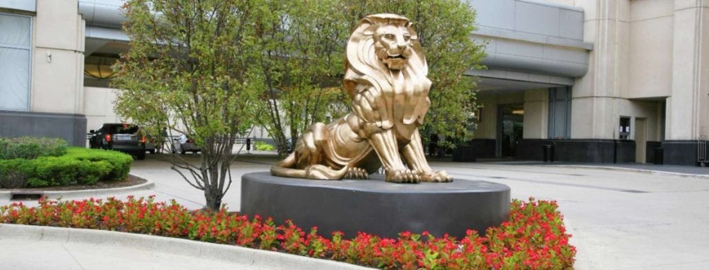 MGM Grand Casino Detroit Exterior View on Michigan Area Casinos