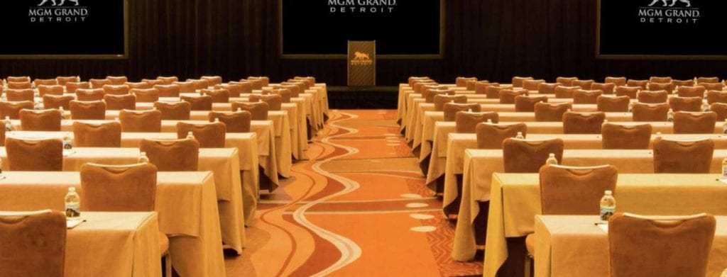 MGM Grand Casino Detroit Meeting Space on Michigan Area Casinos